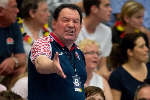 Hamm, Germany 05 06 2019 Handball World Championship Qualification 2019 Women Germany vs. Croatia Coach Nenad Sostaric Croatia Hamm North Rhine-Westphalia Germany WESTPRESS arena