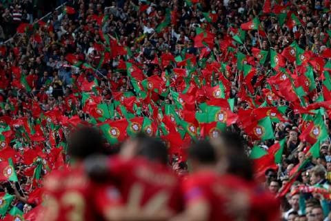 June 5, 2019 - Porto, Portugal - PORTO, PORTUGAL - JUNE 5: Portugal s forward Cristiano Ronaldo celebrates with teammates after scoring during the UEFA Nations League Semi-Final football match Portugal vs Switzerland, at the Dragao stadium, on June 5, 2019 in Porto, Portugal. Portugal vs Switzerland - UEFA Nations League Semi-Final - ZUMAf123 20190605_zap_f123_012 Copyright: xPedroxFiuzax