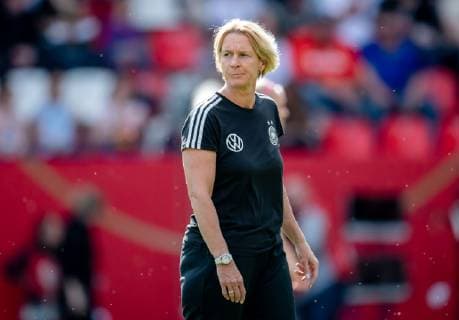 30 May 2019 Regensburg, Continental Arena international womens football Germany Chile Germany national coach Martina Voss Tecklenburg
