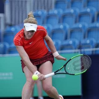 Surbiton Trophy Day Four Madison Brengle of the USA on Centre Court on Day Four of the Surbiton Trophy at the Surbiton Racket & Fitness Club, Surbiton Content Not Available For UK Newspapers Copyright: xStevexO Sullivanx FIL-13329-0027