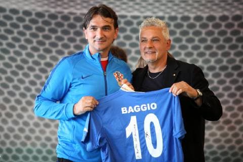 Italian football camp for children 06.06.2019., Opatija, Croatia - press conference, PK, Pressekonferenz on announcement of the Italian football camp for children in Croatia. Zlatko Dalic, Roberto Baggio  NelxPavletic PIXSELL
