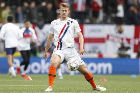 GUIMARAES, 06-06-2019, Estadio D. Afonso Henriques , UEFA Nations League Semi Final. Matthijs de Ligt during the game Netherlands - England Netherlands - England  x3610060x Copyright: