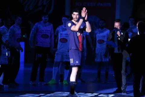 Luka Stepancic (Paris) HANDBALL : Lidl Starligue - 26eme journee - Paris Saint-Germain HB vs Cesson-Rennes Metropole HB - 06 06 2019 KevinDomas Panoramic 