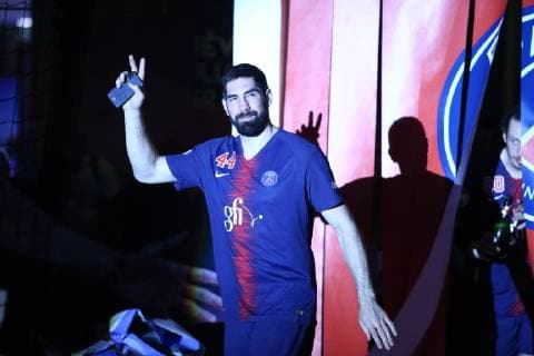 Nikola Karabatic (Paris) HANDBALL : Lidl Starligue - 26eme journee - Paris Saint-Germain HB vs Cesson-Rennes Metropole HB - 06 06 2019 KevinDomas Panoramic 