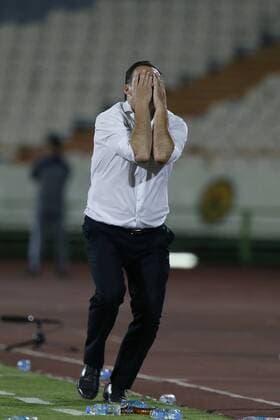 Marc Wilmots Head coach and manager of Iran looks on during the International Friendly, Länderspiel, Nationalmannschaft match between Iran and Syria at Azadi Stadium on Jun 06, 2019 in Tehran,Iran (Photo by Amirhossein Kheirkhah imago) 