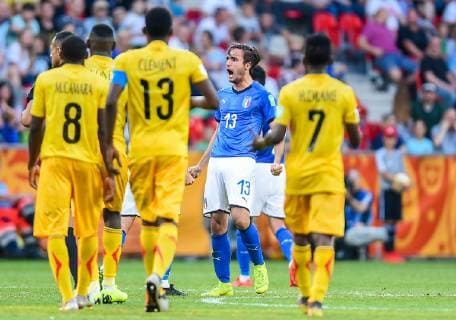 Fußball, U20 WM, Italien - Mali 2019.06.07 Tychy Pilka nozna Mistrzostwa Swiata U-20 Polska 2019 Wlochy - Mali N z Gabriele Gori Foto Lukasz Sobala Press Focus 2019.06.07 Tychy Football 2019 FIFA U-20 World Cup Poland Italy and Mali Gabriele Gori Credit: Lukasz Sobala Press Focus NEWSPIX.PL --- Newspix.pl  20190607PF_LS068