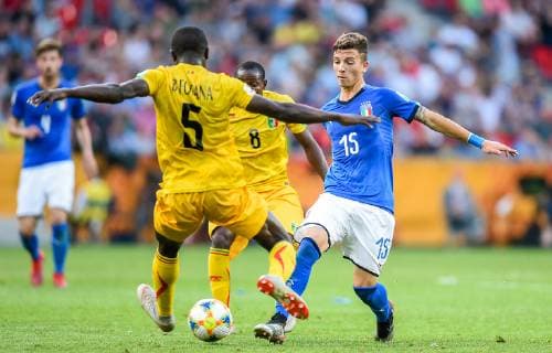 2019.06.07 Tychy Pilka nozna Mistrzostwa Swiata U-20 Polska 2019 Wlochy - Mali N z Enrico Del Prato Foto Lukasz Sobala Press Focus 2019.06.07 Tychy Football 2019 FIFA U-20 World Cup Poland Italy and Mali Enrico Del Prato Credit: Lukasz Sobala Press Focus NEWSPIX.PL --- Newspix.pl  20190607PF_LS087