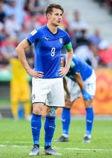 2019.06.07 Tychy Pilka nozna Mistrzostwa Swiata U-20 Polska 2019 Wlochy - Mali N z Andrea Pinamonti Foto Lukasz Sobala Press Focus 2019.06.07 Tychy Football 2019 FIFA U-20 World Cup Poland Italy and Mali Andrea Pinamonti Credit: Lukasz Sobala Press Focus NEWSPIX.PL --- Newspix.pl  20190607PF_LS089