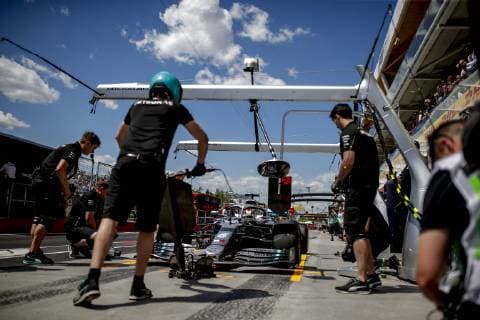 Motorsports: FIA Formula One World Championship, WM, Weltmeisterschaft 2019, Grand Prix of Canada, 44 Lewis Hamilton (GBR, Mercedes AMG Petronas Motorsport), Montreal Canada