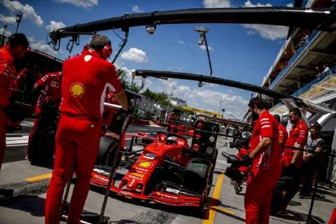 Motorsports: FIA Formula One World Championship, WM, Weltmeisterschaft 2019, Grand Prix of Canada, 5 Sebastian Vettel (GER, Scuderia Ferrari Mission Winnow), Montreal Canada