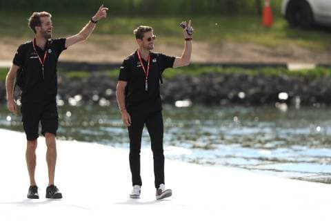 7th June 2019, Circuit Gilles Villeneuve, Montreal, Quebec, Canada; Formula 1 Grand Prix of Canada, practice day; Rich Energy Haas F1 Team, Romain Grosjean  ActionPlus12141914 Octane