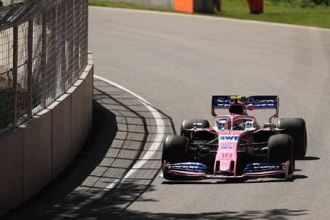 7th June 2019, Circuit Gilles Villeneuve, Montreal, Quebec, Canada; Formula 1 Grand Prix of Canada, practice day; SportPesa Racing Point, Lance Stroll  ActionPlus12141929 Octane