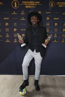 Sport Bilder des Tages Boiba Sissoko - Creteil MVP Pro Ligue HANDBALL : Ceremonie des trophees des champions LNH 2019 - Paris - 07 06 2019 GwendolineLeGoff Panoramic 