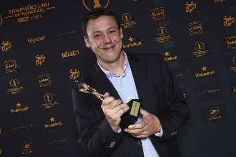 Jerome Delarue - Entraineur Chartres HANDBALL : Ceremonie des trophees des champions LNH 2019 - Paris - 07 06 2019 GwendolineLeGoff Panoramic 