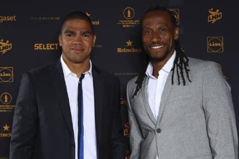 Daniel Narcisse et Patrice Annonay HANDBALL : Ceremonie des trophees des champions LNH 2019 - Paris - 07 06 2019 GwendolineLeGoff Panoramic 