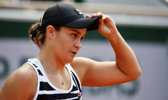 TENNIS - WTA, Tennis Damen French Open 2019 PARIS,FRANCE,08.JUN.19 - TENNIS - WTA Tour, French Open, Roland Garros, Grand Slam. Image shows Ashleigh Barty (AUS). GEPAxpictures xMatthiasxHauer