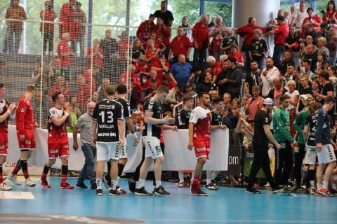 Sport,Handball,2 Bundesliga,Stadion Am Hallo,Essen,TUSEM Essen vs Sportverein Hamburg,08,06,2019,Stadion Am Hallo,Essen Lost 31zu26 after HSV with up to 6 goals in the lead the season is over Sport,Handball,2 Bundesliga,Stadion Am Hallo,Essen,TUSEM Essen vs Sportverein Hamburg,08,06,2019 Essen Copyright: xEIBNER RonaldxBrendelx EP_RBL