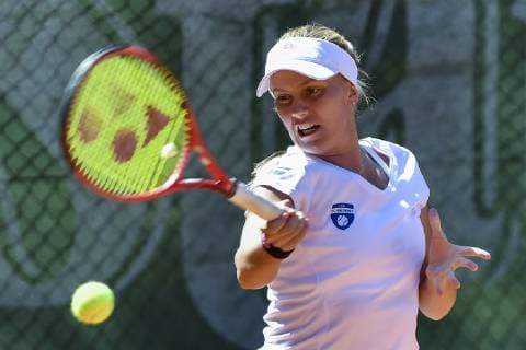 GER, Womens Tennis Bundesliga, 1 BL, TC Bredeney vs. TK Blau Weiß Aachen 09 06 2019, Tennisclub Bredeney e V 1929 in Essen, Essen, GER, Womens Tennis Bundesliga, 1 BL, TC Bredeney vs. TK Blau Weiß Aachen, in picture Zoe Hives, Australia TC Bredeney nph Mauelshagen nph00321