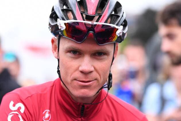 JUSSAC, FRANCE - JUNE 9 : FROOME Chris (GBR) of Team INEOS during stage 1 of the 71th edition of the Criterium du Dauphine Libere cycling race, a stage of 142 kms between Aurillac and Jussac on June 09, 2019 in Jussac, France, 9 06 2019 CYCLISME : Criterium du Dauphine Libere - Etape 1 - 09 06 2019 PhotoNews Panoramic 