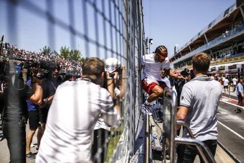 Motorsports: FIA Formula One World Championship, WM, Weltmeisterschaft 2019, Grand Prix of Canada, 44 Lewis Hamilton (GBR, Mercedes AMG Petronas Motorsport), Montreal Canada