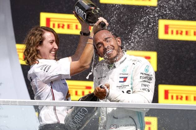 Sport Bilder des Tages Motorsports: FIA Formula One World Championship, WM, Weltmeisterschaft 2019, Grand Prix of Canada, 44 Lewis Hamilton (GBR, Mercedes AMG Petronas Motorsport), Marga Torres Montreal Canada
