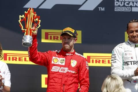 Motorsports: FIA Formula One World Championship, WM, Weltmeisterschaft 2019, Grand Prix of Canada, 5 Sebastian Vettel (GER, Scuderia Ferrari Mission Winnow), Montreal Canada