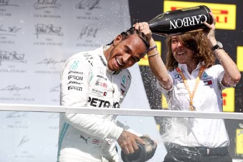 Motorsports: FIA Formula One World Championship, WM, Weltmeisterschaft 2019, Grand Prix of Canada, 44 Lewis Hamilton (GBR, Mercedes AMG Petronas Motorsport), Marga Torres Montreal Canada