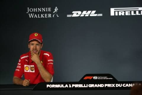 Photo4 LaPresse 09 06 2019 Montreal, Canada Grand Prix Formula One Canada 2019 In the pic: Sebastian Vettel (GER) Scuderia Ferrari SF90  Copyright: xPhoto4 LaPressex