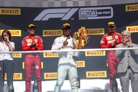 Motorsports: FIA Formula One World Championship, WM, Weltmeisterschaft 2019, Grand Prix of Canada, 44 Lewis Hamilton (GBR, Mercedes AMG Petronas Motorsport), Montreal Canada