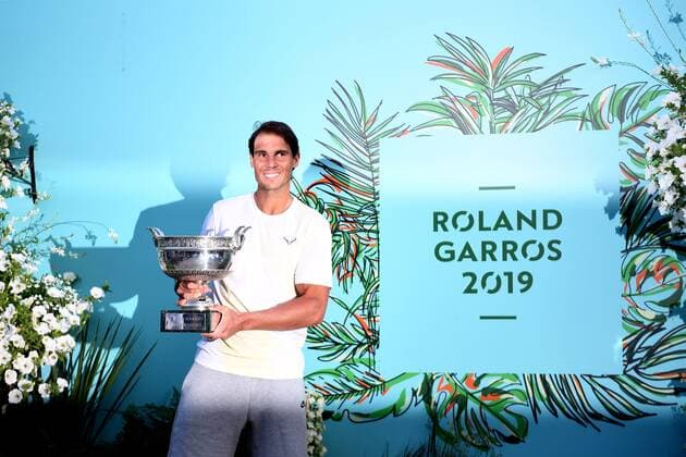 Rafael Nadal (ESP) TENNIS : Roland Garros 2019 - Internationaux de France - 09 06 2019 VirginieBouyer Panoramic 