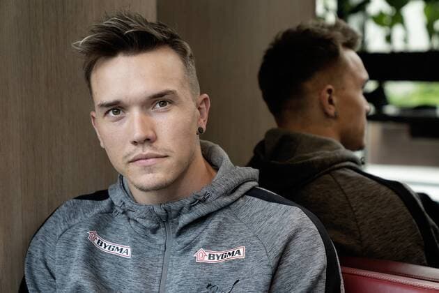 Here Lasse Andersson Mens Handball European Championship qualifying National team press conference at Hotel Scandic in Copenhagen Harbor, Monday 10 June 2019, Copenhagen Denmark,  Copyright: fotograf@clausbech.dk ClausxBechx COP106 spdk20190610-153032-L