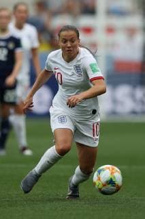 Fran Kirby of England during the FIFA Women s World Cup match at Allianz Riviera Stadium, Nice. Picture date: 9th June 2019. Picture credit should read: Jonathan Moscrop Sportimage EDITORIAL USE ONLY. No use with unauthorised audio, video, data, fixture lists, club league logos or live services. Online in-match use limited to 120 images, no video emulation. No use in betting, games or single club league player publications. SPI-0094-0141