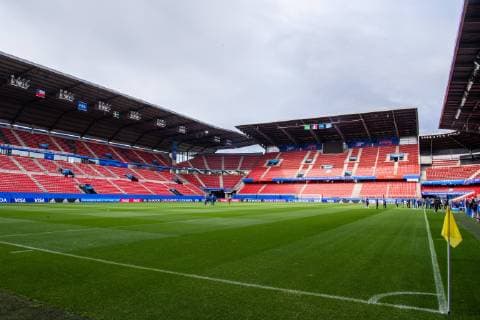 190610 General view of Roazhon Park Arena after a press conference on June 10, 2019 in Rennes Photo Simon Hastegard Bildbyran Kod SH 180066,  Copyright: SIMONxHASTEGARD BB190610SH072