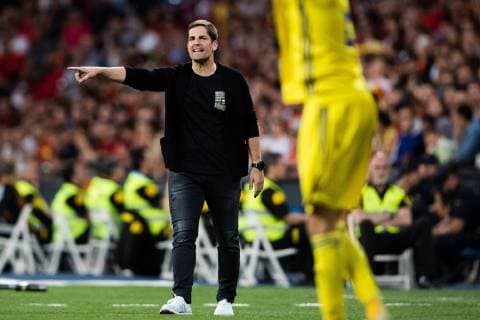 190610 Assistant coach Robert Moreno of Spain during the UEFA Euro Qualifier football match between Spain and Sweden on June 10, 2019 in Madrid,  Copyright: ANDREASxLxERIKSSON BB190610AE097