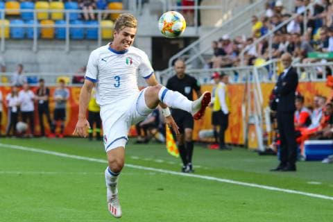 Gdynia, 11.06.2019 Pilka nozna FIFA Mistrzostwa Swiata U20 Polska 2019 Mecz Ukraina - Wlochy -- Football FIFA U-20 World Cup Poland 2019 Match Ukraine - Italy NZ Alessandro TRIPALDELLI Fot. Grzegorz Jedrzejewski 058sport.pl NEWSPIX.PL --- Newspix.pl  ukraina-wlochy_20190611_0012_JED