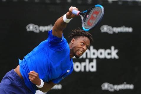 11 06 2019, ATP Tour World, MercedesCup 2019 Stuttgart, Tennis, in picture Gael Monfils FRA copyright Philippe Ruiz Mobile 0177 29 39 408
