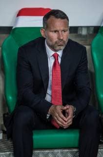 June 11, 2019 - Budapest, Hungary - Wales coach Ryan Giggs during the National anthem before the Hungary and Wales European Qualifier match at Groupama stadium on June 11, 2019 in Budapest, Hungary. Hungary v Wales - UEFA EURO, EM, Europameisterschaft,Fussball 2020 Qualifier  - ZUMAn230 20190611_zaa_n230_395 Copyright: xRobertxSzaniszlox