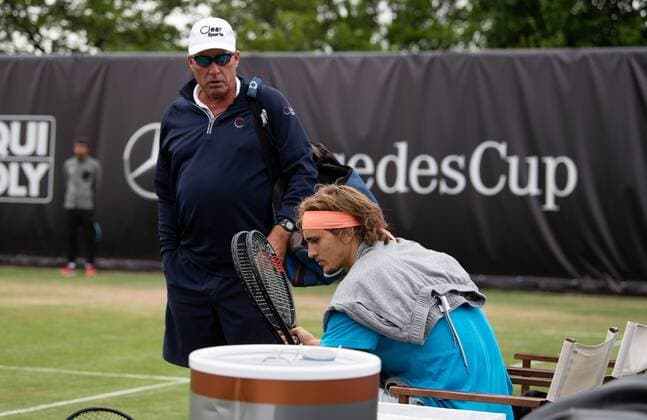 MercedesCup 2019, Alexander Zverev GER and Ivan Lendl MercedesCup 2019