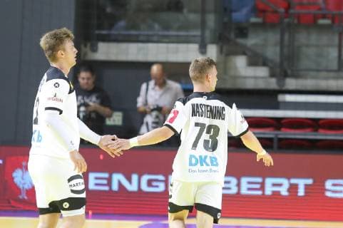 Tel Aviv Jaffa, Israel 12 06 2019, EHF EURO Qualification 2020, Round 5, Group 1, Israel Germany, Timo Kastening GER gestures Defodi 09 535 000300 Defodi-535