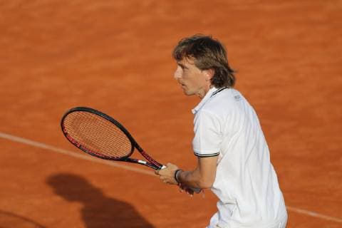 Zagreb, 12.06.2019 - Charity tournament Gem Set Hrvatska organized by the best Croatian tennis player Marin Cilic (Marin Cilic foundation). Luka Modric 