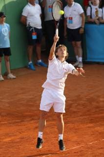 Zagreb, 12.06.2019 - Charity tournament Gem Set Hrvatska organized by the best Croatian tennis player Marin Cilic (Marin Cilic foundation). Luka Modric 