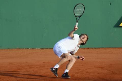 Zagreb, 12.06.2019 - Charity tournament Gem Set Hrvatska organized by the best Croatian tennis player Marin Cilic (Marin Cilic foundation). Luka Modric 