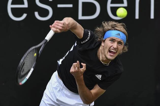 GER, Mercedes Cup 2019, ATP 250 13 06 2019, Tennisclub Weissenhof e V , Stuttgart, GER, Mercedes Cup 2019, ATP 250, Alexander ZVEREV GER 1 vs. Dustin BROWN GER in picture Alexander ZVEREV GER nph Mauelshagen nph00321