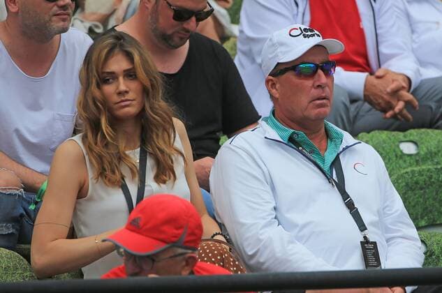13 06 2019, ATP Tour World, MercedesCup 2019 Stuttgart, Tennis, in picture Olga Sharypova and Ivan Lendl copyright Philippe Ruiz copyright: Philippe Ruiz