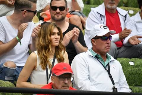 on the tribune Ivan Lendl coach of Alexander Zverev GER right and former and current friend Olga Sharypova of Alexander Zverev GER 13 06 2019 Tennis Mercedes Cup Stuttgart 2019 Weißenhof ATP 250 08 16 06 2019 Mercedes Cup Stuttgart 2019 Weißenhof ATP 250