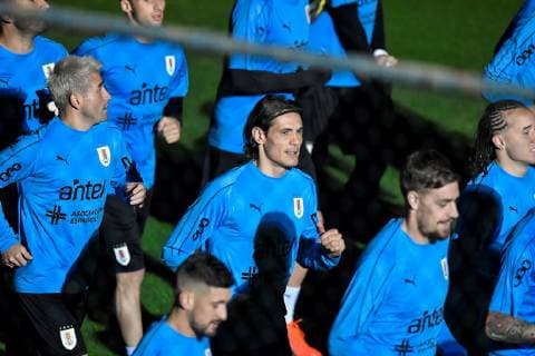 Uruguay s national soccer team player Edison Cavani participates in a training session of the team at the SESC Venda Nova trainig center, in Belo Horizonte, Brazil, 13 June 2019. Uruguay s national soccer team training session !ACHTUNG: NUR REDAKTIONELLE NUTZUNG!  Copyright: xYurixEdmundox COPAME176 20190614-636960689898402042
