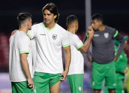 Training of the Brazilian Team in São Paul SÃO PAULO, SP - 13.06.2019: TRAINING OF THE BRAZILIAN TEAM IN SÃO PAUL - Marcelo Moreno during training of the Bolivian national team, Nationalteam at the Morumbi Stadium in São Paulo, SP. The Bolivian team faces the Brazilian team tomorrow for the first match of the Copa América 2019. (Photo: Marcelo Machado de Melo Fotoarena) x1747039x  MarceloxMachadoxdexMelo
