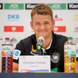 14 06 2019 Handball DHB Press Conference German National Team ThHa Christian Prokop Coach, National Coach, German National Handball Team DHB