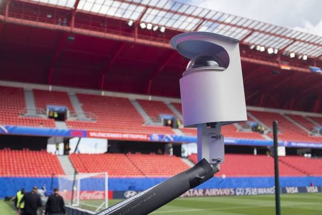 Feature, surveillance camera in the stadium, preliminary round group B, game 15, Germany GER Spain ESP 1 0, on12 06 2019 in Valenciennes Football Womens World Cup 2019 from 07 06 07 07 2019 in France Â