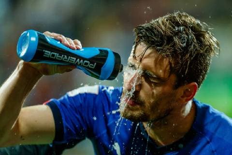 Gdynia, Poland, 14 06 2019, FIFA U 20 World Cup Poland 2019, Match for 3rd place, Italy Ecuador, Matteo Gabbia ITA watching, feature Defodi 01048 181412 Defodi-048